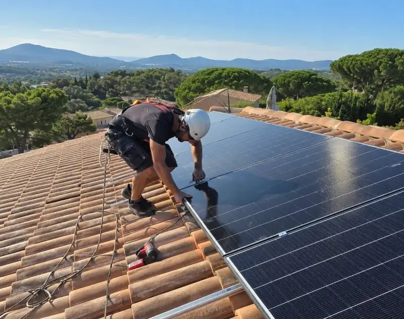 Installateur panneaux solaires Mollégès — pose photovoltaïque sur toiture